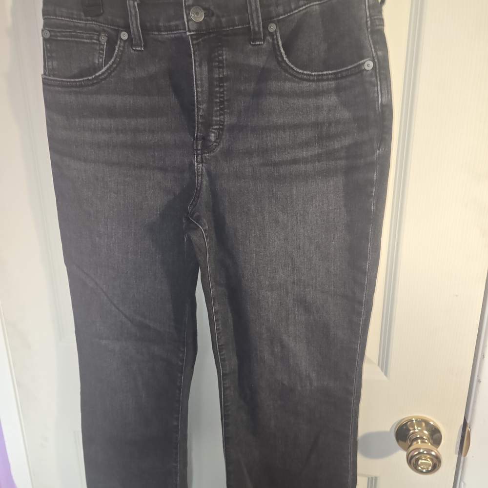 Dark Gray Denim Jeans
